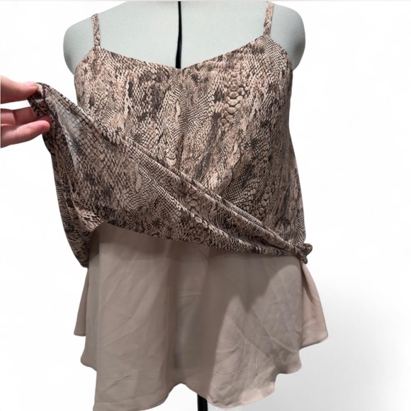 Torrid Snakeskin Top Animal Print Sophie Swing Cami Plus Size, Business Casual - Picture 5 of 9